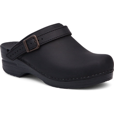 dansko (ダンスコ)  Clog Ingrid Black Oiled